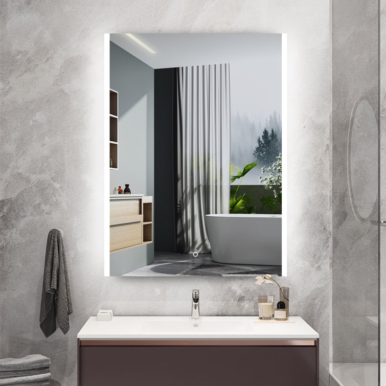Illuminated Bathroom Mirror Demister Everything Bathroom